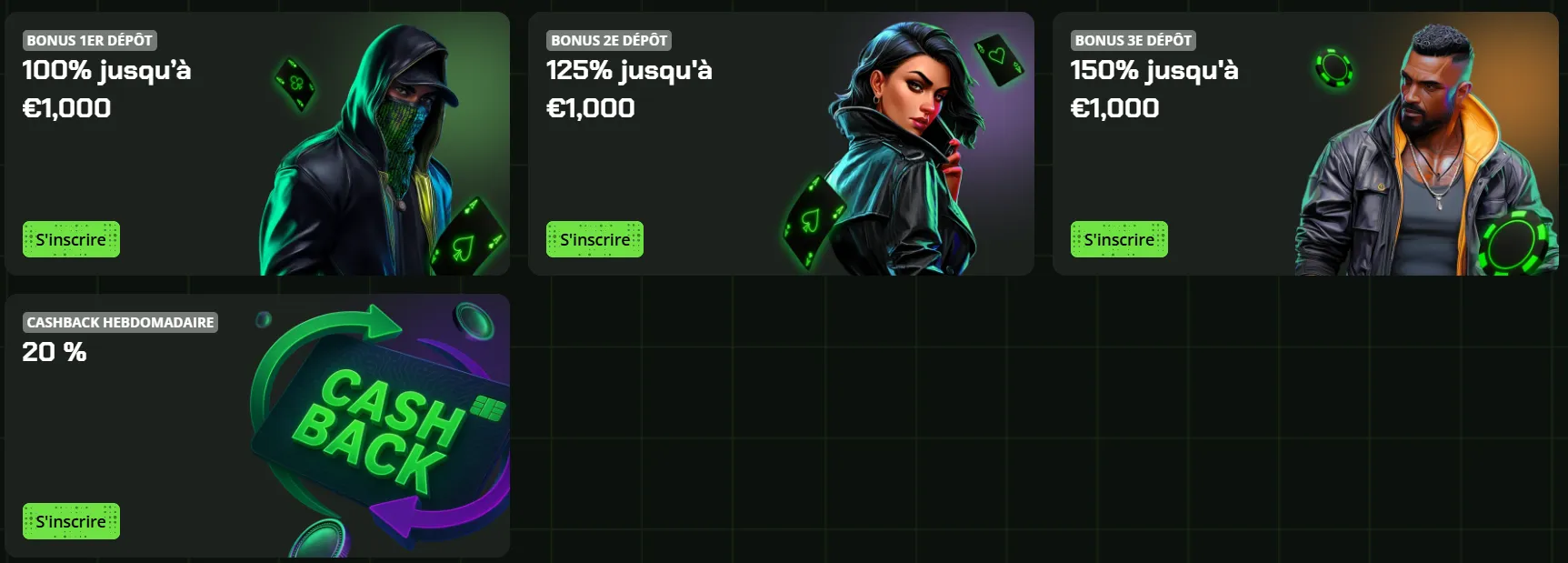 Matrix Casino Bonus